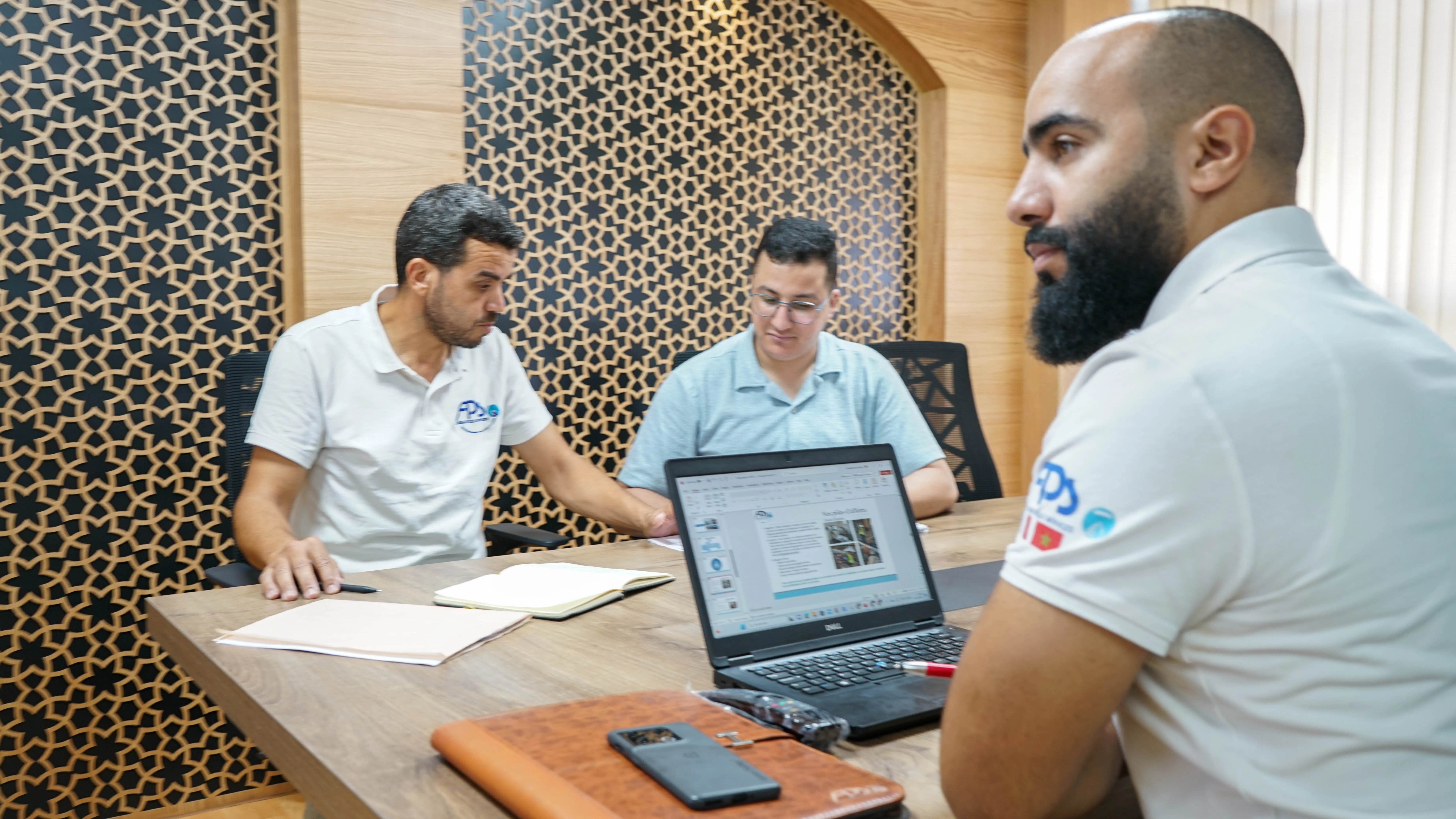 Session de formation FPS Maroc en salle avec participants