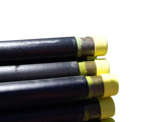 Polyethylene gas pipe